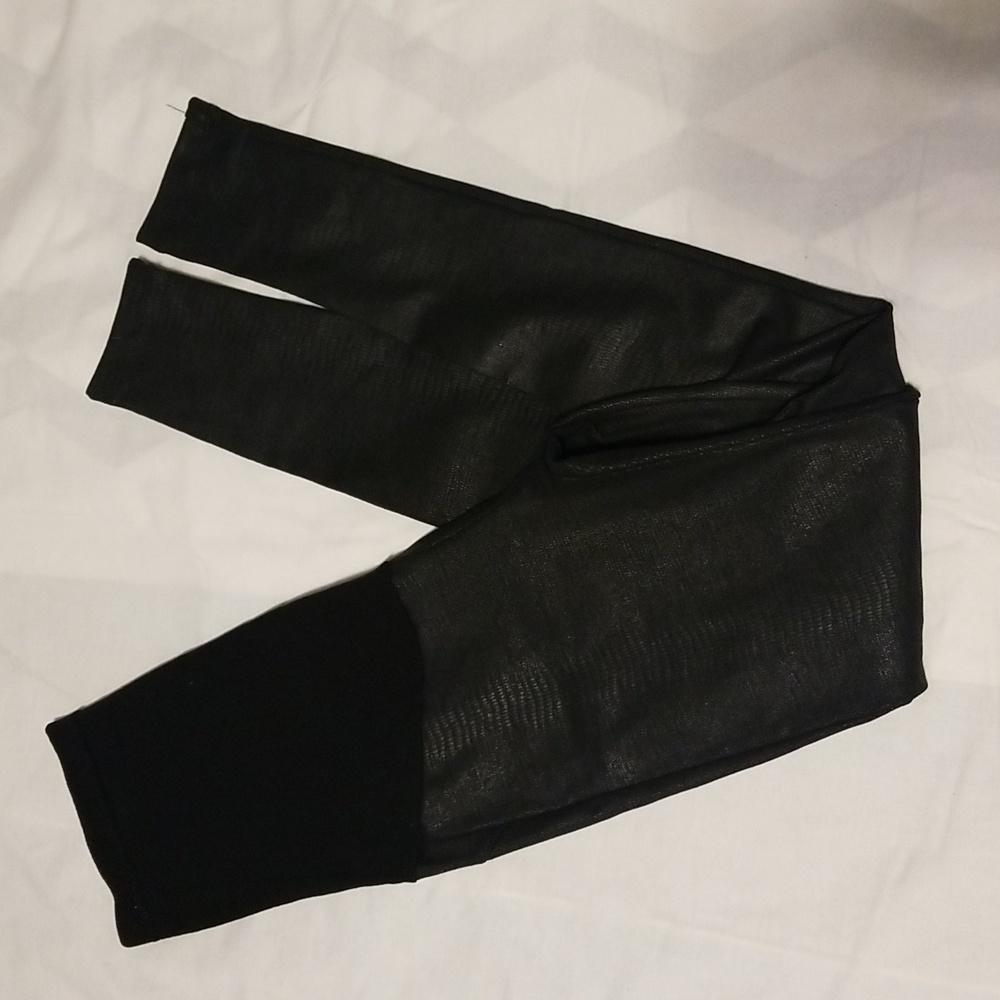 David Lener Maternity Leggings Size Small Color Black - Picture 12 of 12